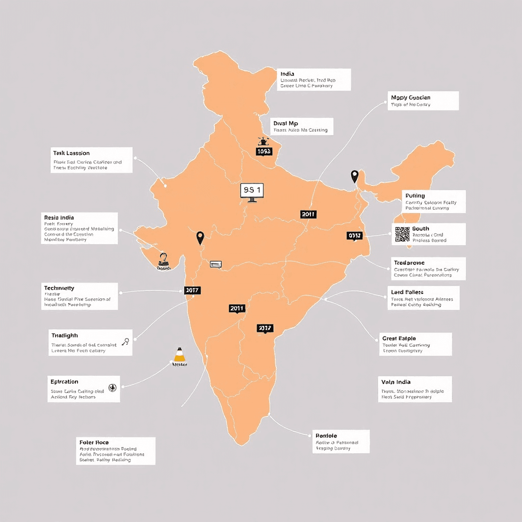 map of India